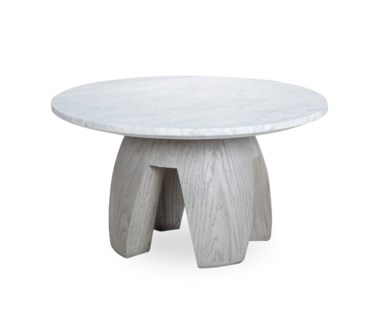 Gray Coffee Table - Marble